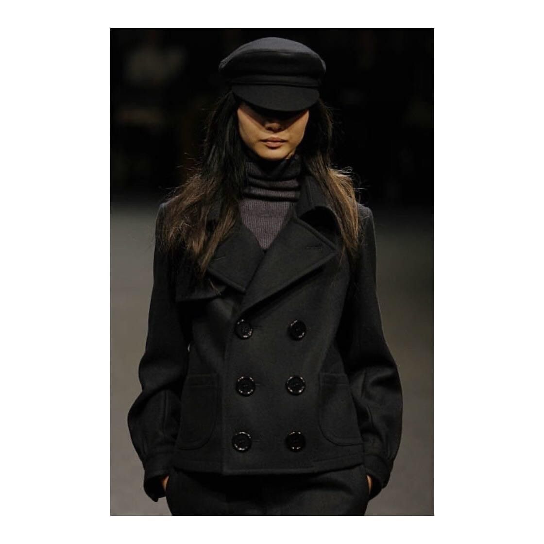 image of Runway Fw 2007 Limi Feu Wool Jacket in Black, Women's (Size Small)