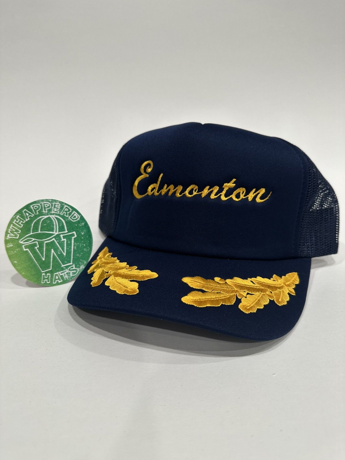 Vintage Vintage Edmonton Trucker Snapback Size ONE SIZE - 1 Thumbnail