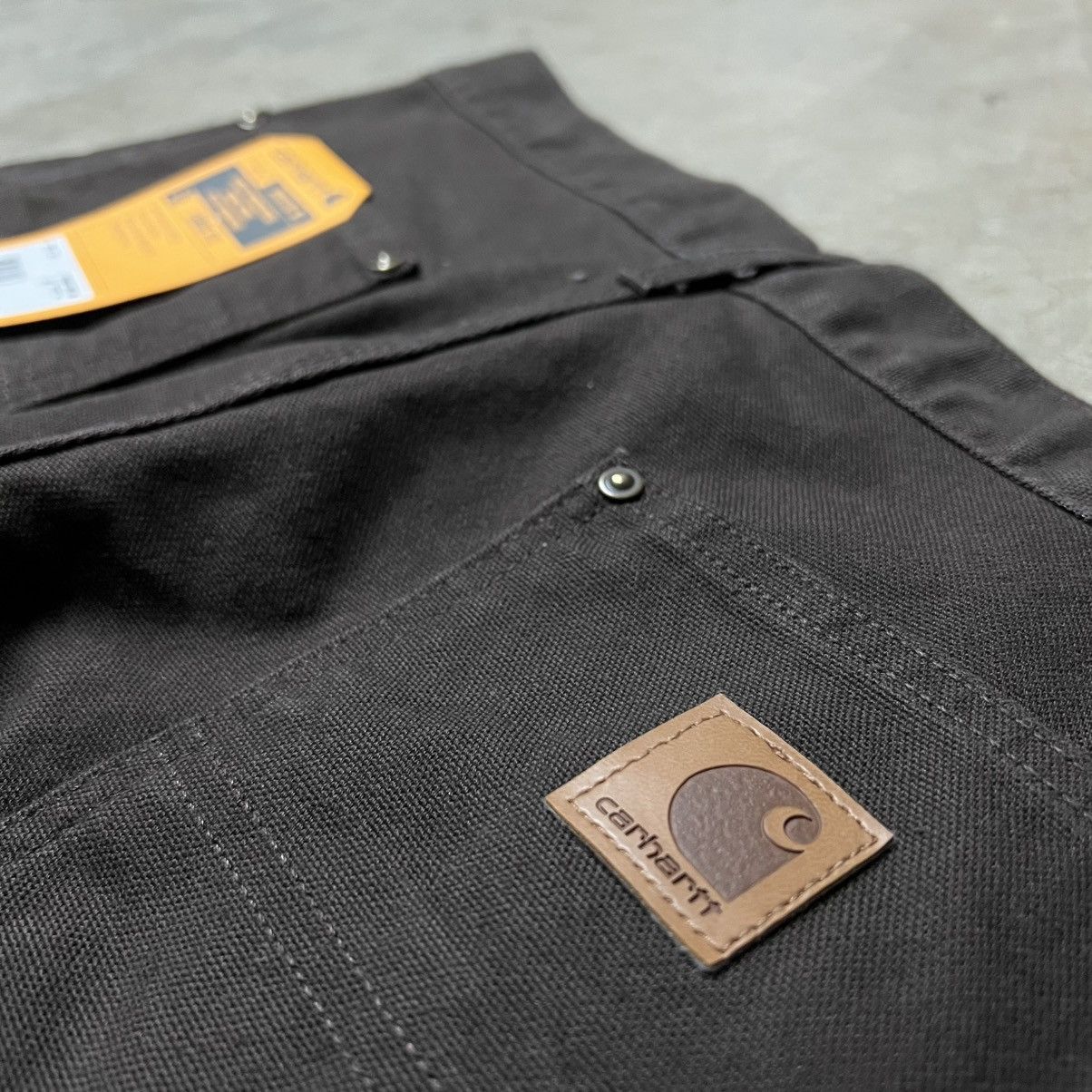 Carhartt × Carhartt Wip × Vintage BNWT Carhartt 🇺🇸 Brown Double-Knee Carpenter Pants Size US 29 - 4 Thumbnail