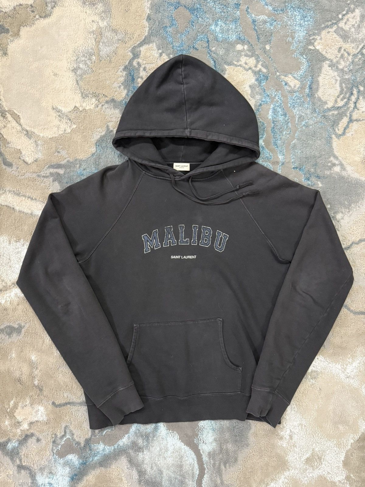 Saint Laurent Paris SS20 MALIBU パーカー SAINT LAURENT】【MALIBU】サンローラン『裏起毛スウェットプル