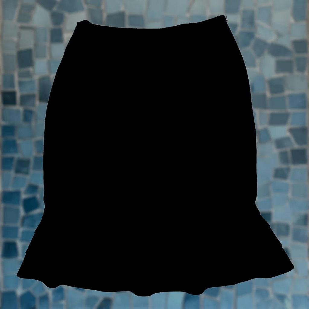 Ann Taylor Ann Taylor Skirt Women's Knee Length Flare Pleated Black Size 4 Size 27" / US 4 / IT 40 - 1 Thumbnail