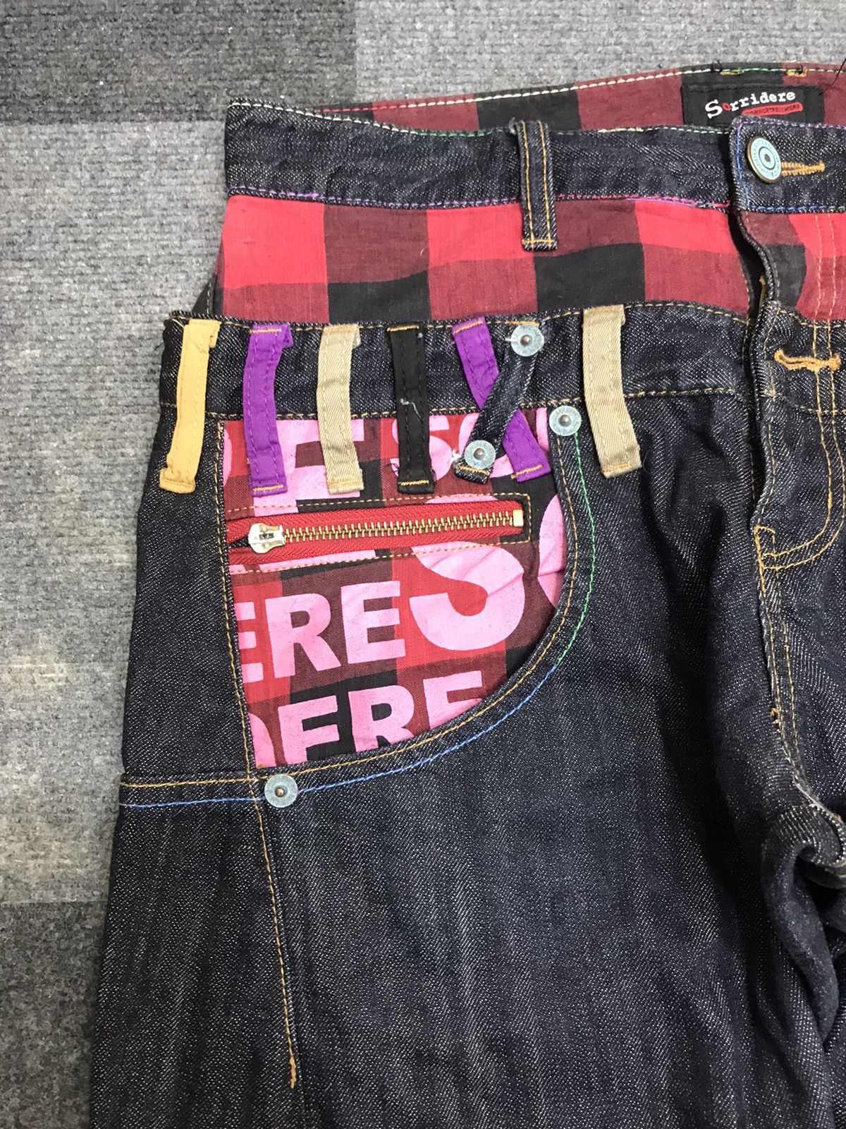 Japanese Brand 💥DOUBLE WAIST💥Sorridere Twisted Double Waist Denim F448 Size US 30 / EU 46 - 5 Thumbnail