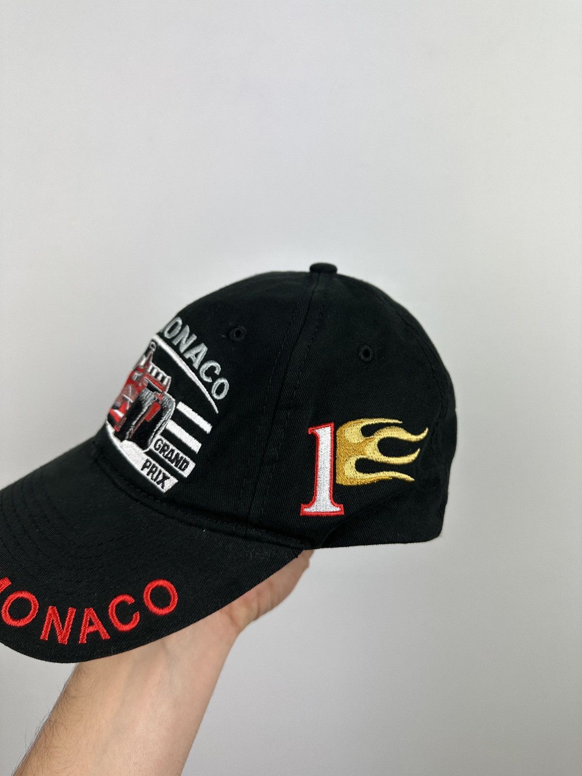 Formula 1 × Vintage 🏎️Vintage Grand Prix Monaco Racing Cap F1 NASKAR Size ONE SIZE - 4 Thumbnail