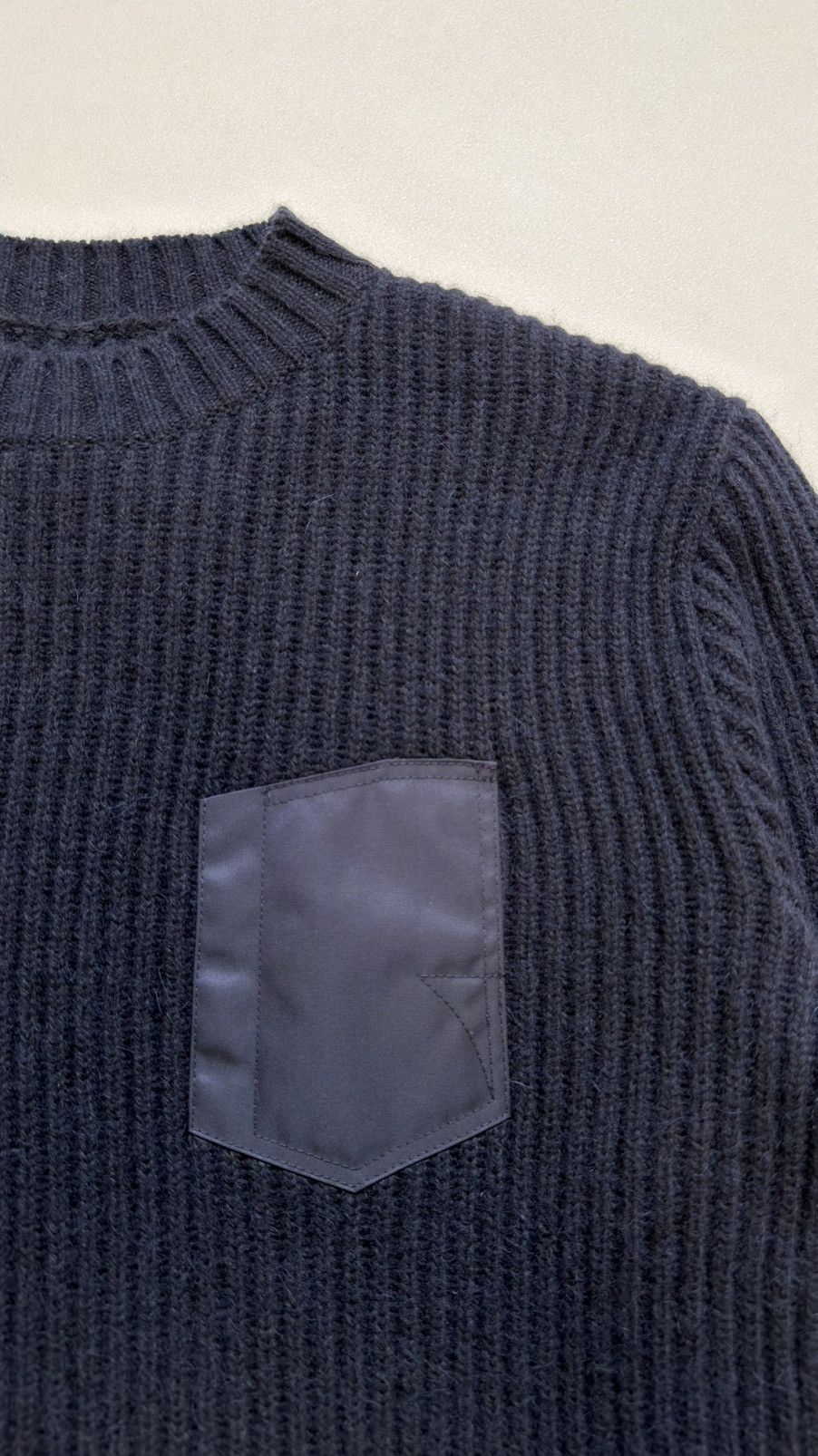 Maison Margiela A/W 21 Ribbed Wool ‘Officer’ Sweater Size US XL / EU 56 / 4 - 7 Thumbnail