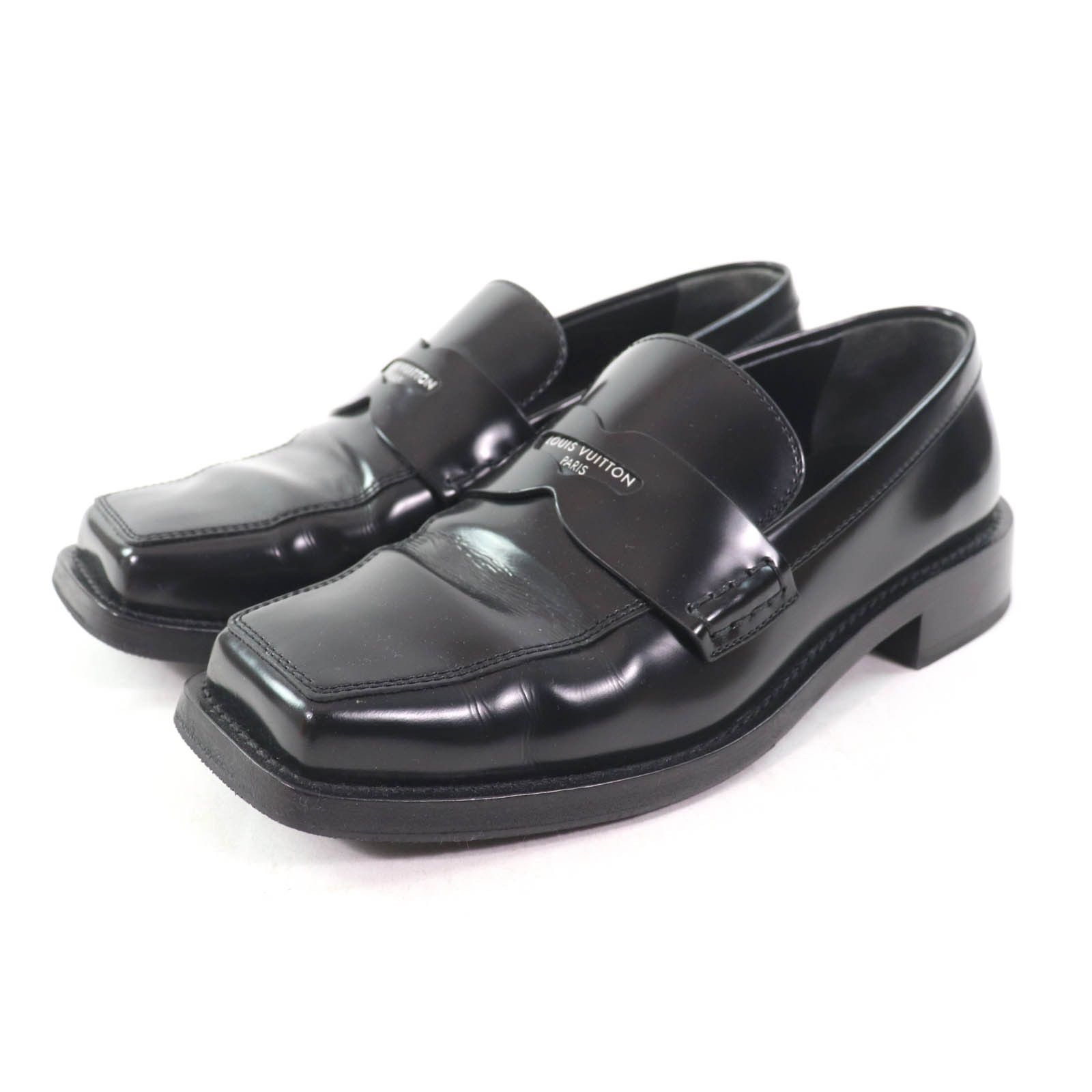 Louis Vuitton Louis Vuitton Louis Vuitton Square toe leather loafers Leather Shoes DUTY FREE for USA Size ONE SIZE - 1 Thumbnail