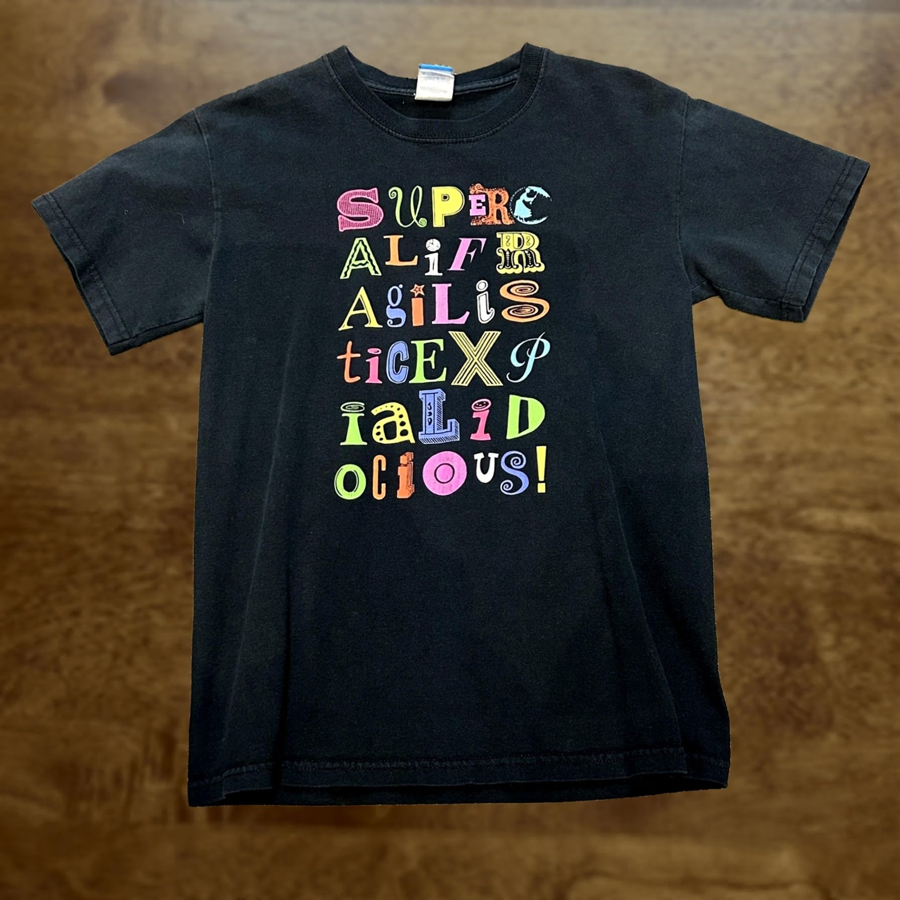 Disney Disney Mary Poppins Shirt Mens Small Supercalifragilisticexpialidocious Graphic Size US S / EU 44-46 / 1 - 1 Thumbnail