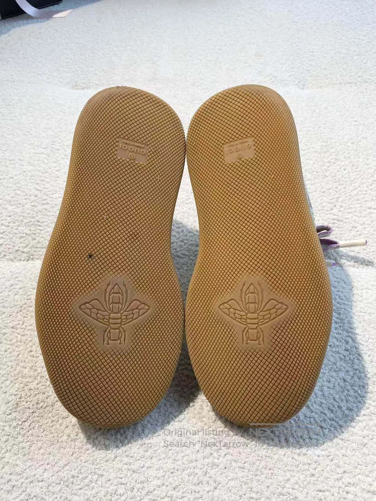 Gucci Guicci Rhinestone fat shoes| Size US 5 / IT 35 - 6 Thumbnail