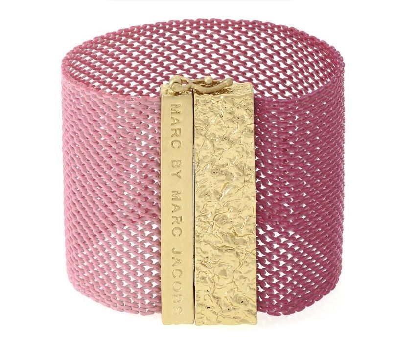 Marc by Marc Jacobs Marc Jacobs Pink Bracelet Size ONE SIZE - 1 Thumbnail
