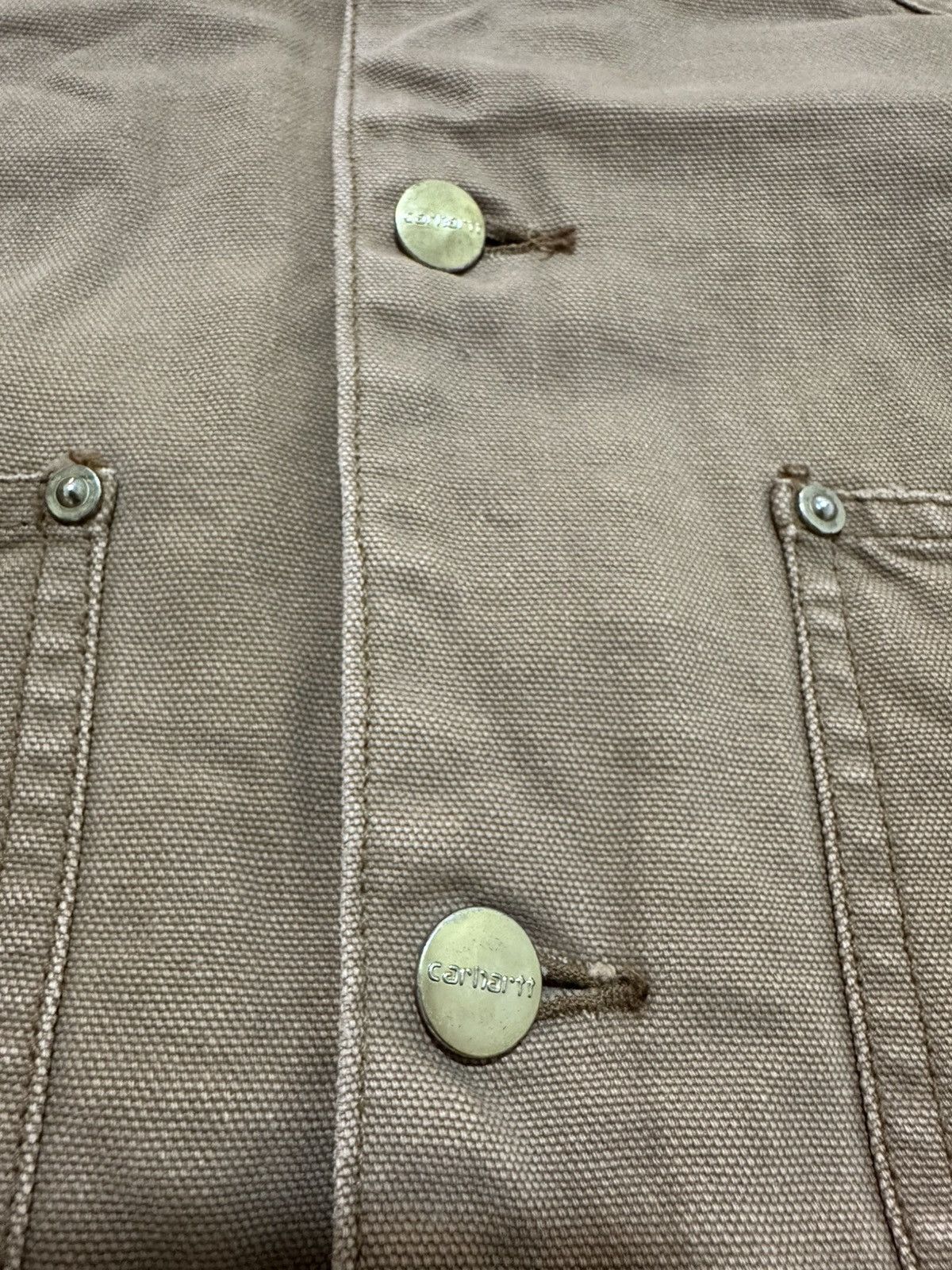 Carhartt × Vintage Vintage Carhartt Chore Jacket Michigan Jacket Retro Design Size US L / EU 52-54 / 3 - 9 Thumbnail