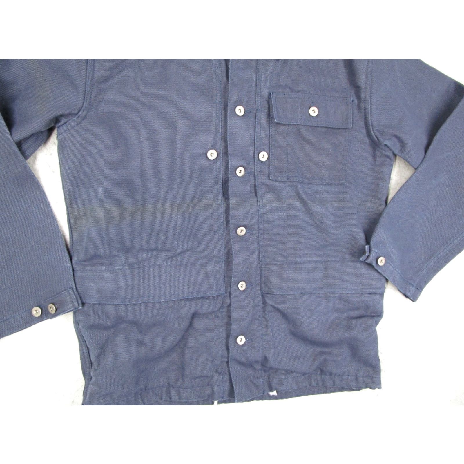 Tenderloin VINTAGE Tenderloin Jacket Mens Large Blue Chore Workwear Military Made in USA Size US M / EU 48-50 / 2 - 3 Thumbnail