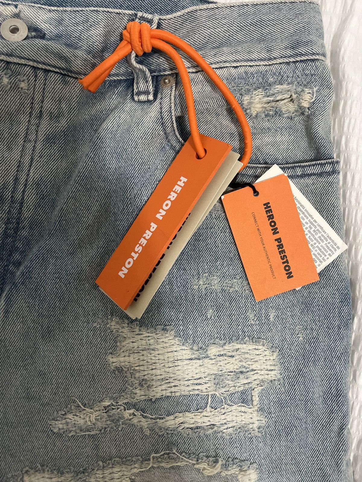 Heron Preston heron preston distressed jeans Size US 34 / EU 50 - 3 Thumbnail