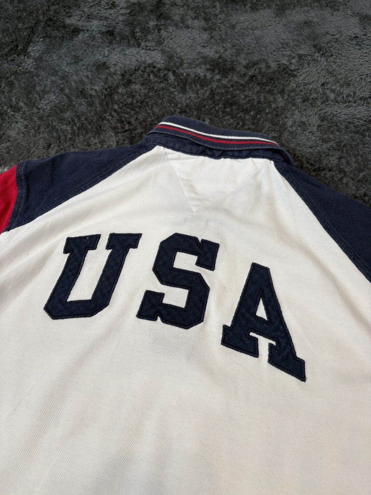 Tommy Hilfiger Tommy Hilfiger USA Ralph Lauren Chief Keef Style Polo Size US M / EU 48-50 / 2 - 5 Thumbnail