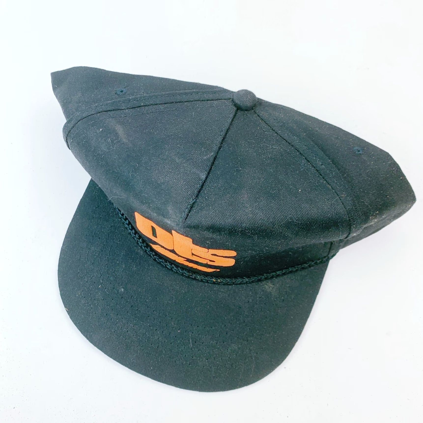 Roper VINTAGE RCC OTS Lube Gard Black Orange Rope Snapback Hat Cap Cap Snapback Adjustable One Size Men/Kid Unisex Men’s Women’s Mens Womens Size ONE SIZE - 3 Thumbnail