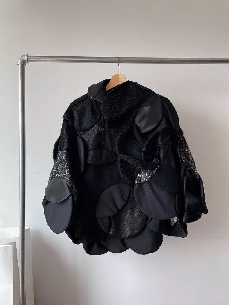 Comme des Garcons Comme Des Garcons Black coat Size S / US 4 / IT 40 - 1 Thumbnail