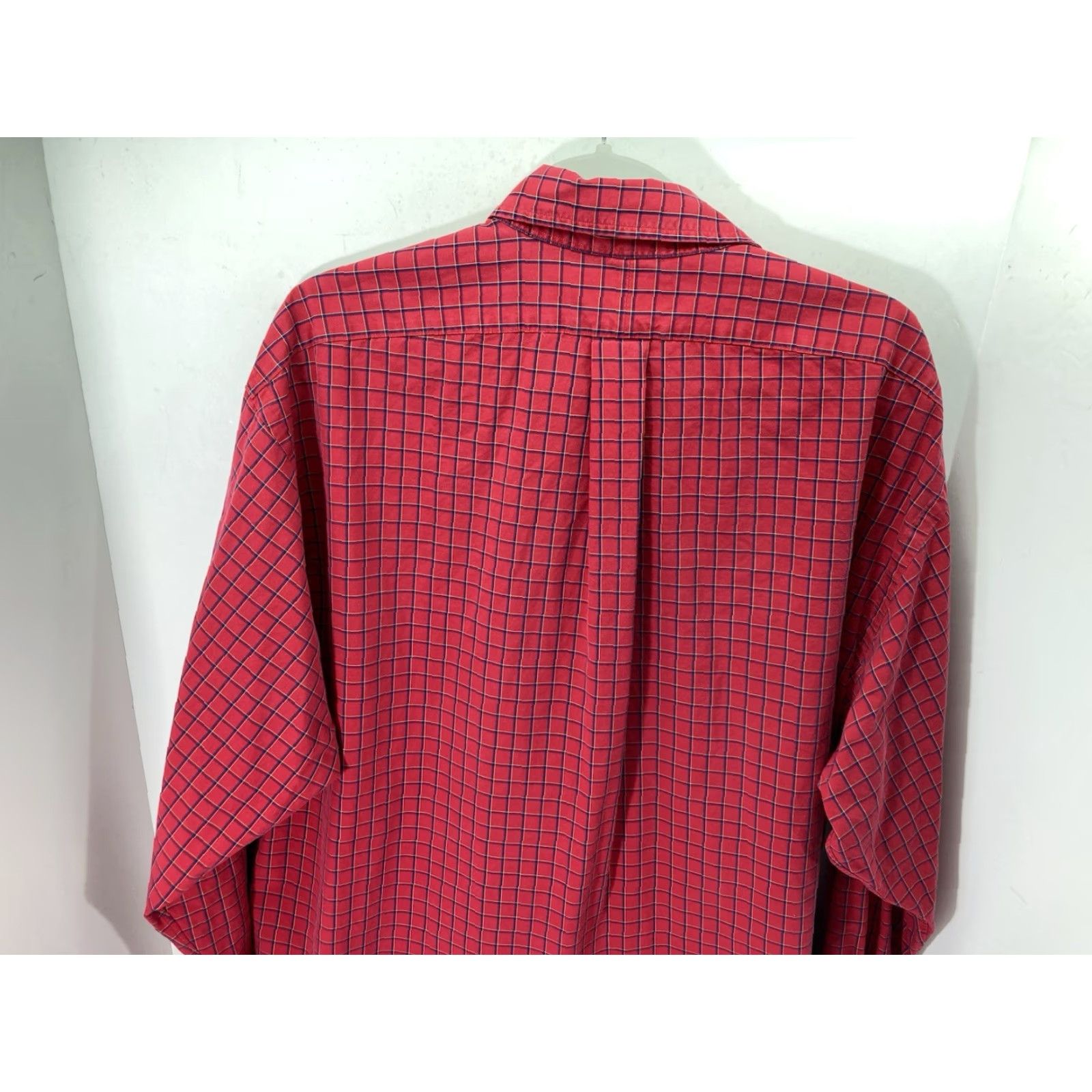 Ralph Lauren VINTAGE Ralph Lauren Blake Shirt Men XL Red Check Button Long Sleeve Cotton VTG Mens XL Red Check Shirt Size US XL / EU 56 / 4 - 7 Thumbnail
