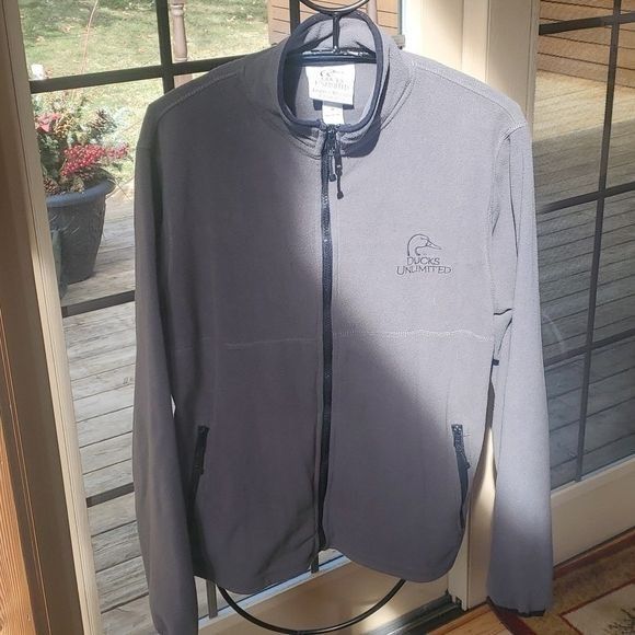 Other Ducks Unlimited Embroidered Full Zip Sz. M Fleece Jacket Size US M / EU 48-50 / 2 - 1 Thumbnail
