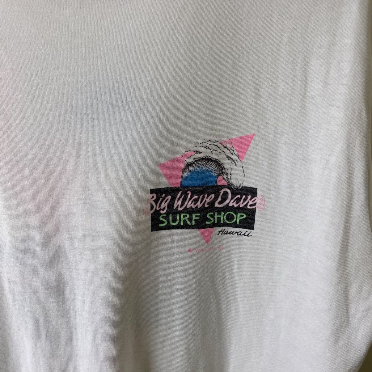 Vintage 1993 Big Wave Dave's Surf Shop CBS Sitcom Promo T Shirt Size US L / EU 52-54 / 3 - 7 Thumbnail
