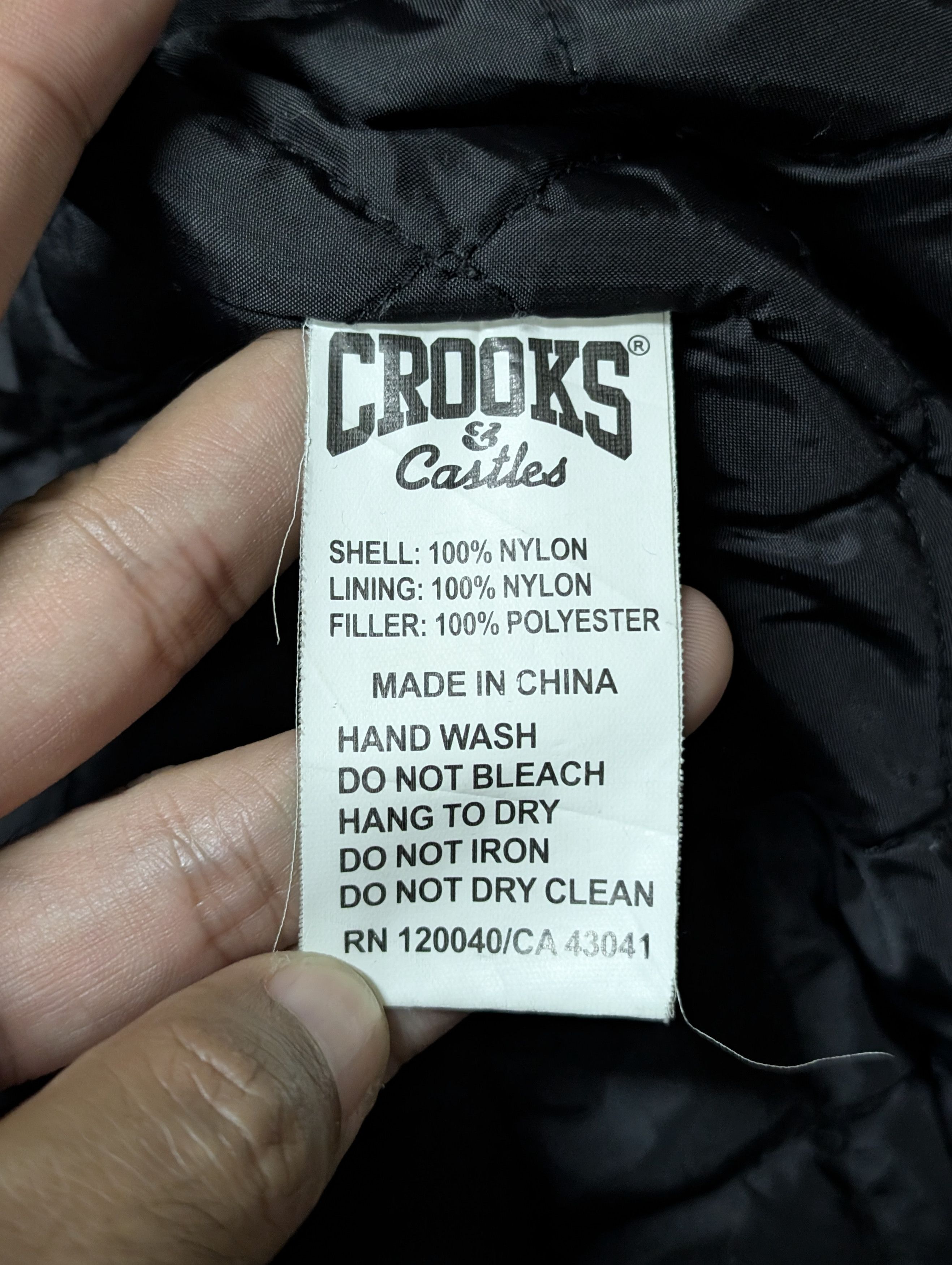 Crooks & Castles Oversized Crooks & Castles Heat Seal Print Jacket 85 Chains Size US XL / EU 56 / 4 - 12 Thumbnail