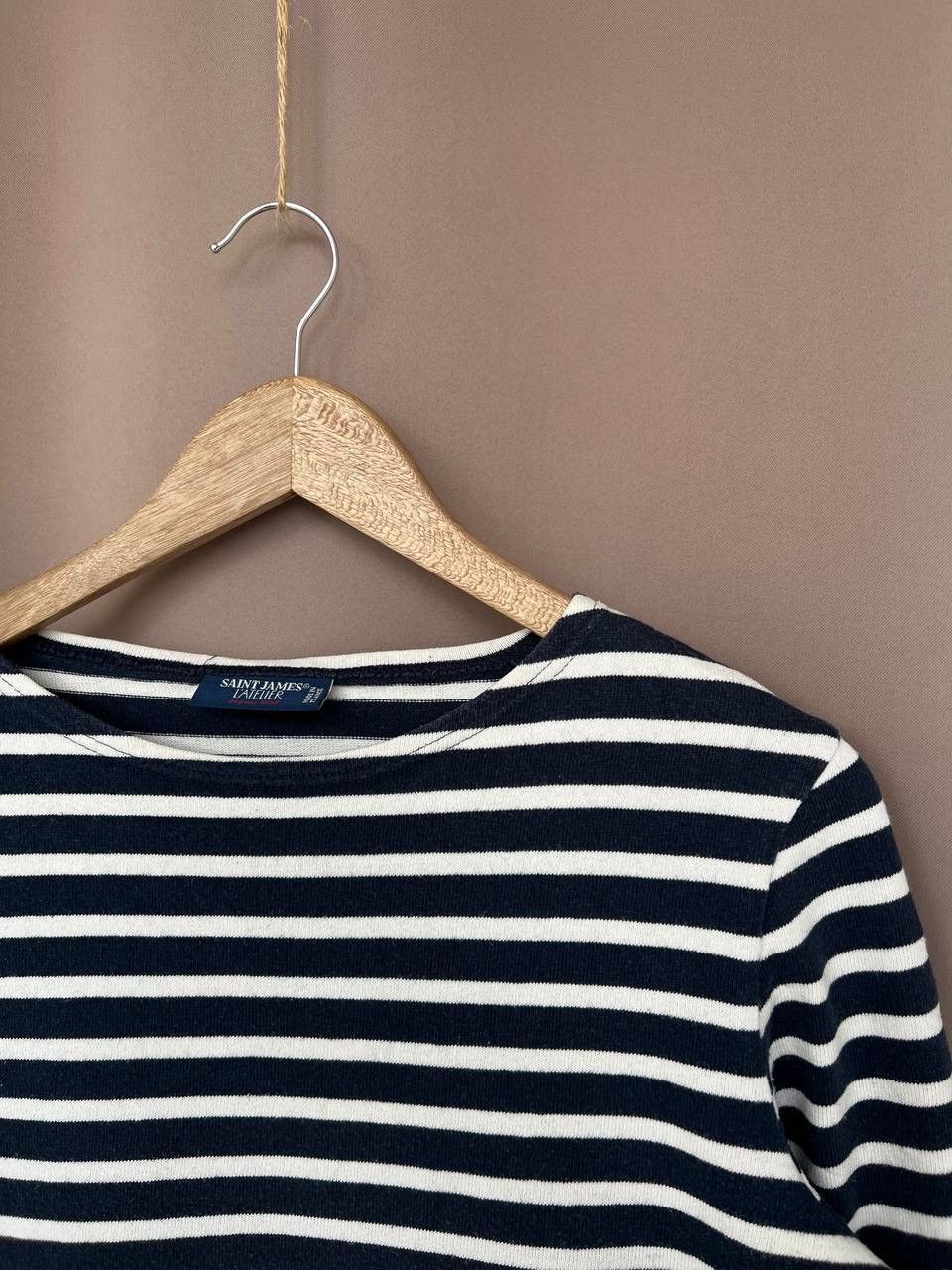 Saint James Saint James L`atelier Striped Long Sleeve Womens Size M Size M / US 6-8 / IT 42-44 - 6 Thumbnail