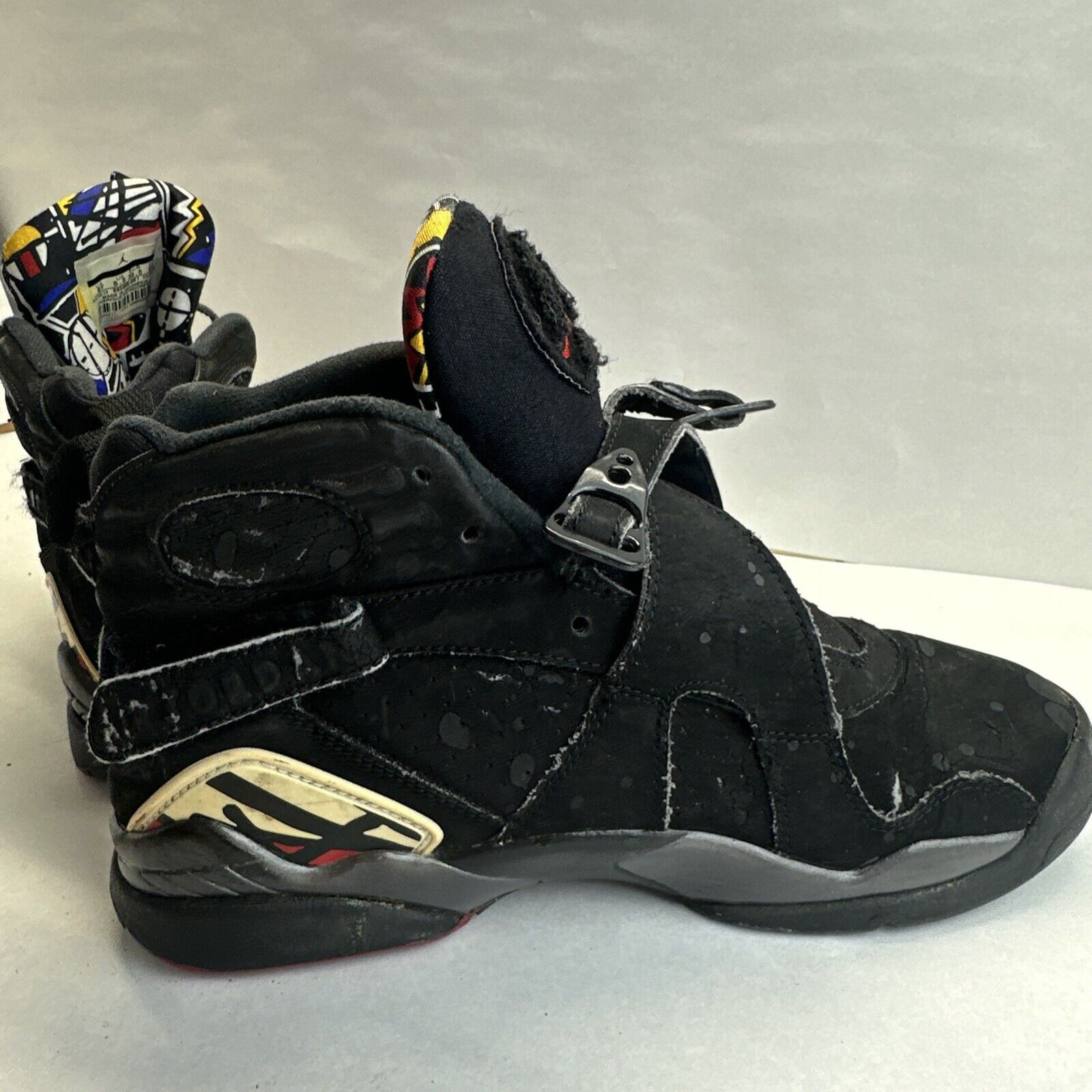 Nike Nike Air Jordan Retro 8 GS Youth Size 6Y No insoles/laces Size US 6 / IT 36 - 13 Thumbnail