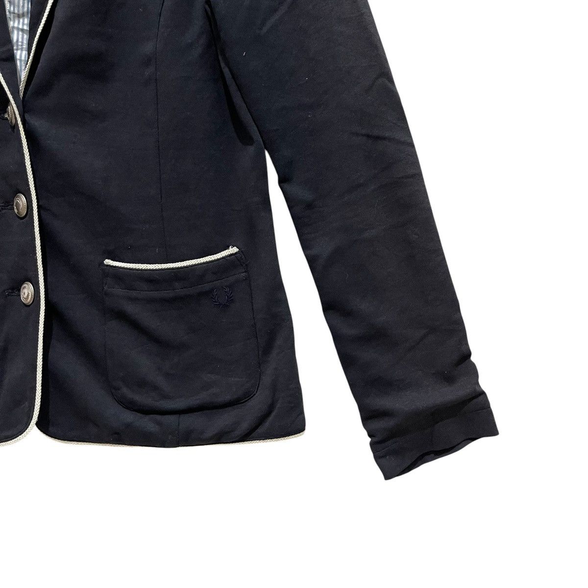 Fred Perry × Vintage Fred Perry Button Coat Blazer Jacket JP M size Size M / US 6-8 / IT 42-44 - 6 Thumbnail