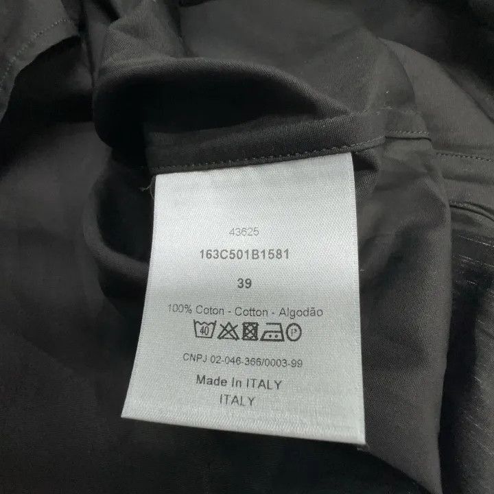 Dior Dior Long Sleeve Shirt with Bee Embroidery 0079-2507 Menswear