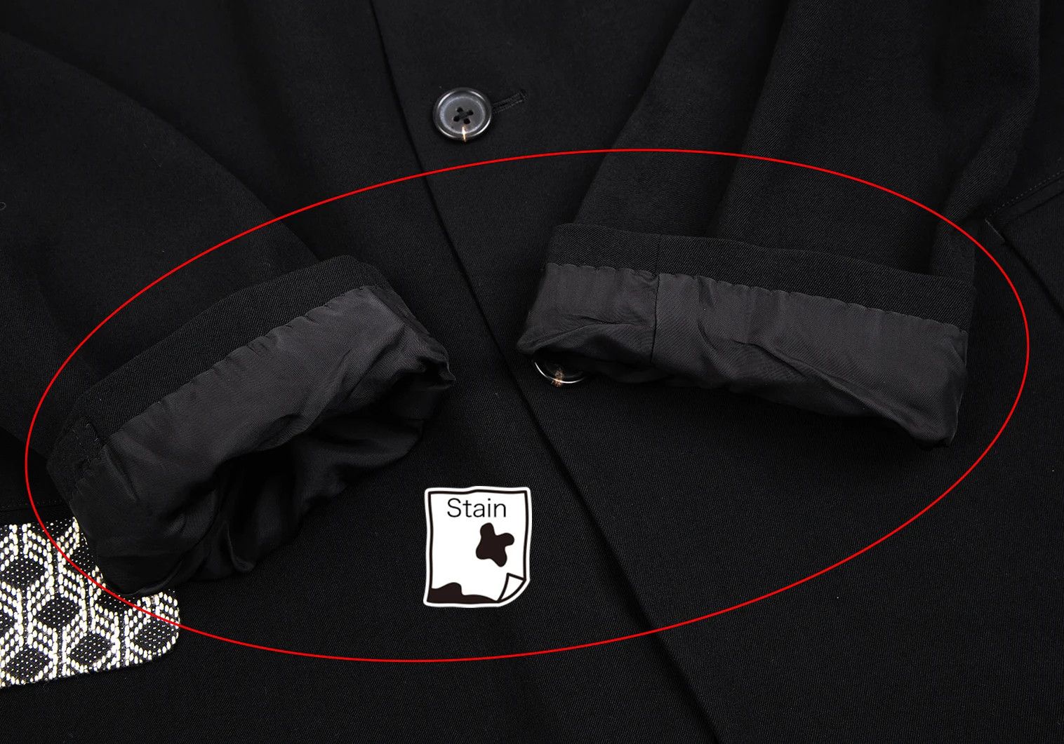 Yohji Yamamoto Yohji Yamamoto Japanese Fabric Wool Gabardine Jacket Size US S / EU 44-46 / 1 - 9 Thumbnail