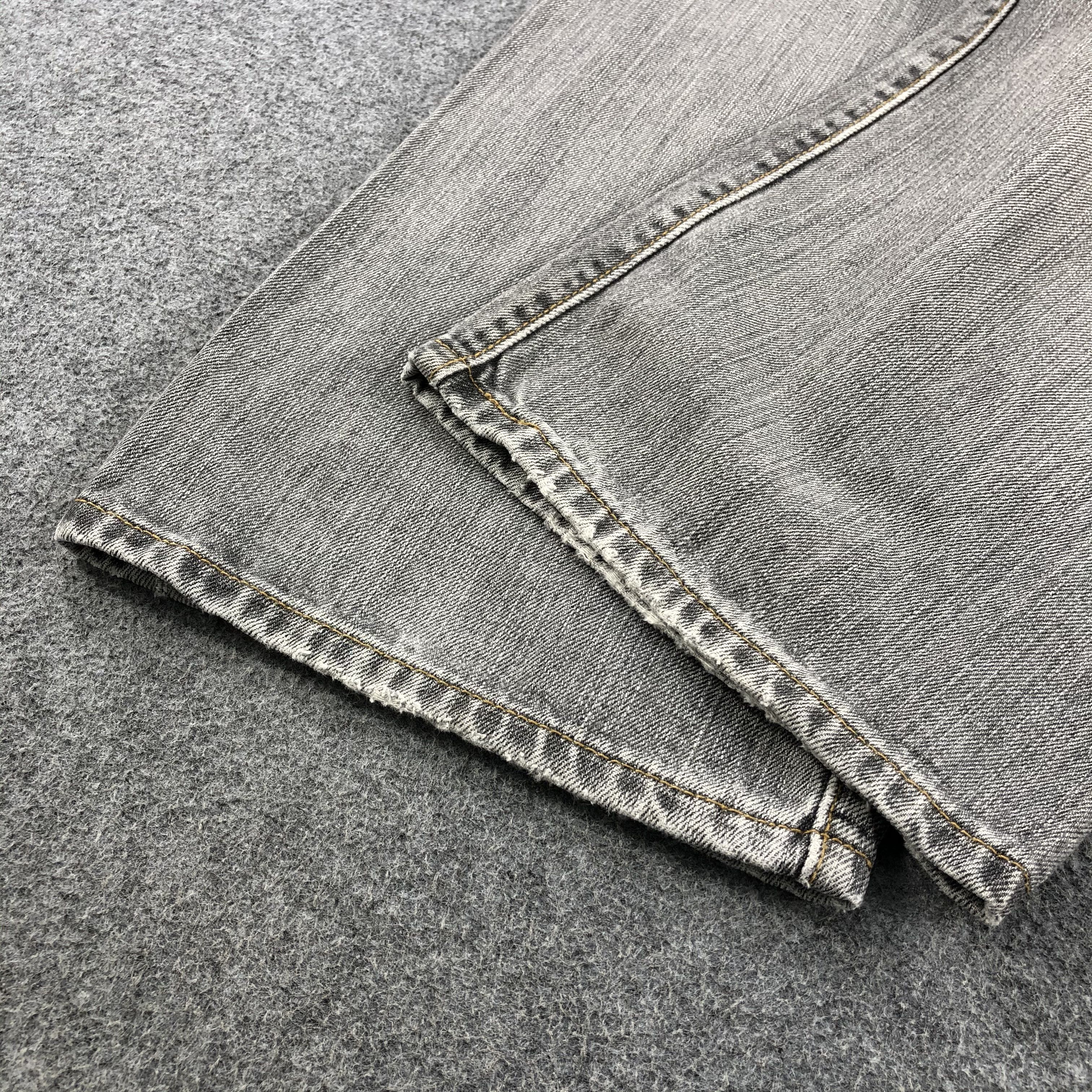 Levi's × Vintage Vintage Y2k Faded Black Levis 501 Jeans-JM1650 Size US 36 / EU 52 - 5 Thumbnail