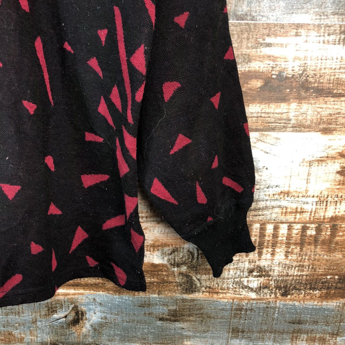 Homespun Knitwear × Japanese Brand Nao Red Knitwear #A954 Size S / US 4 / IT 40 - 8 Thumbnail