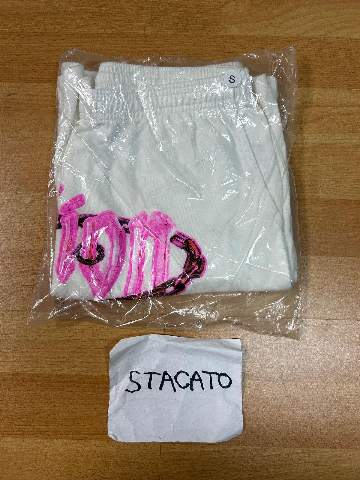 Other Fiction Y2K Chain Shorts White/Pink Size US 30 / EU 46 - 2 Thumbnail