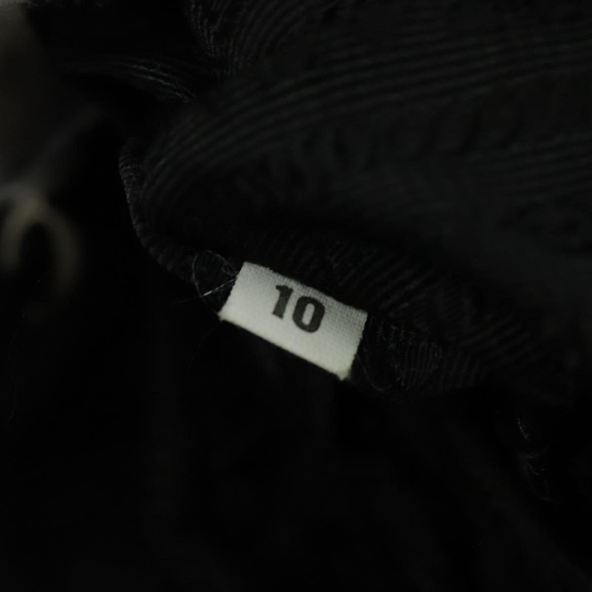 Prada PRADA Backpack Nylon Black Silver Size ONE SIZE - 12 Thumbnail