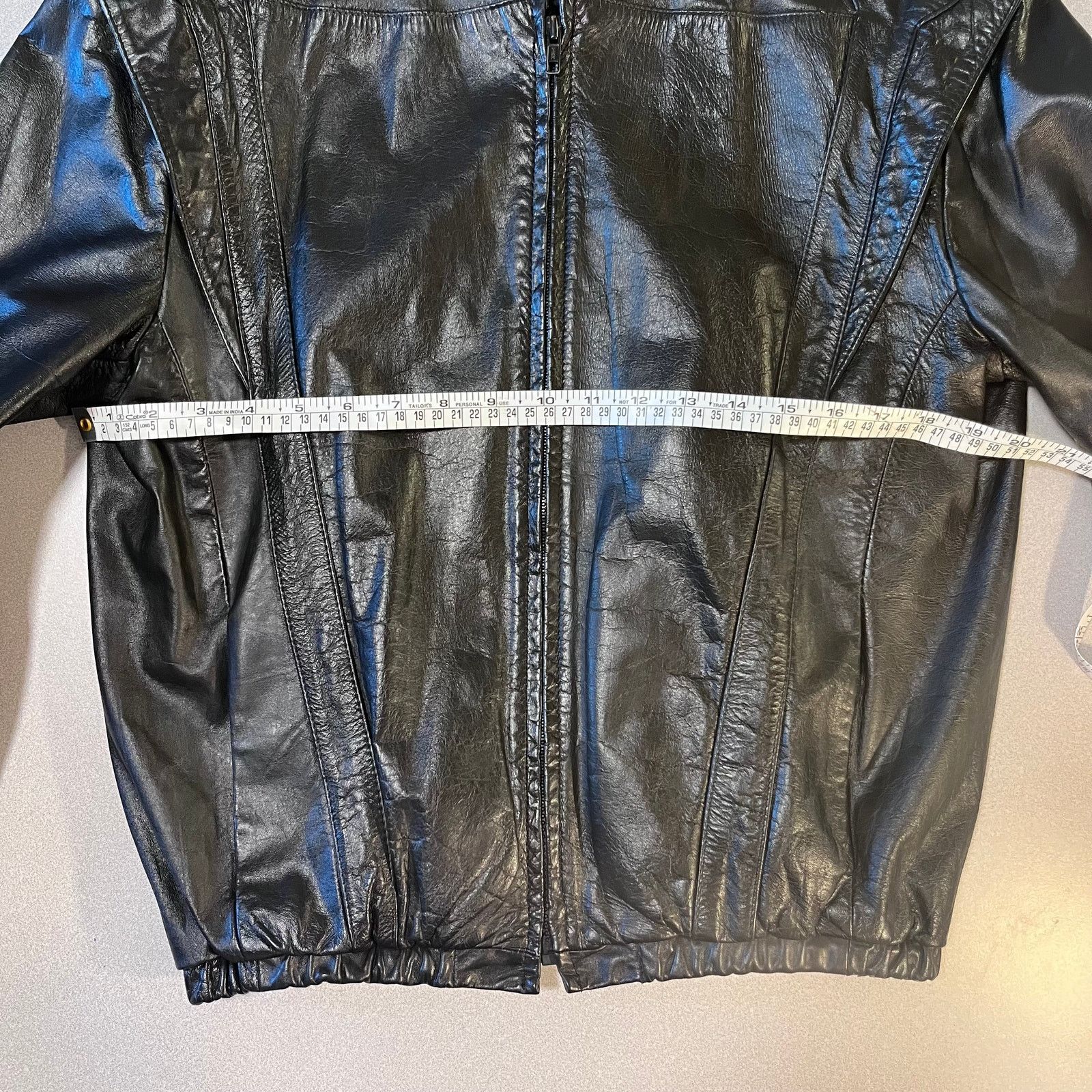 Casablanca Casablanca Leather Jacket Black Zip Front Size 40 Size M / US 6-8 / IT 42-44 - 6 Thumbnail