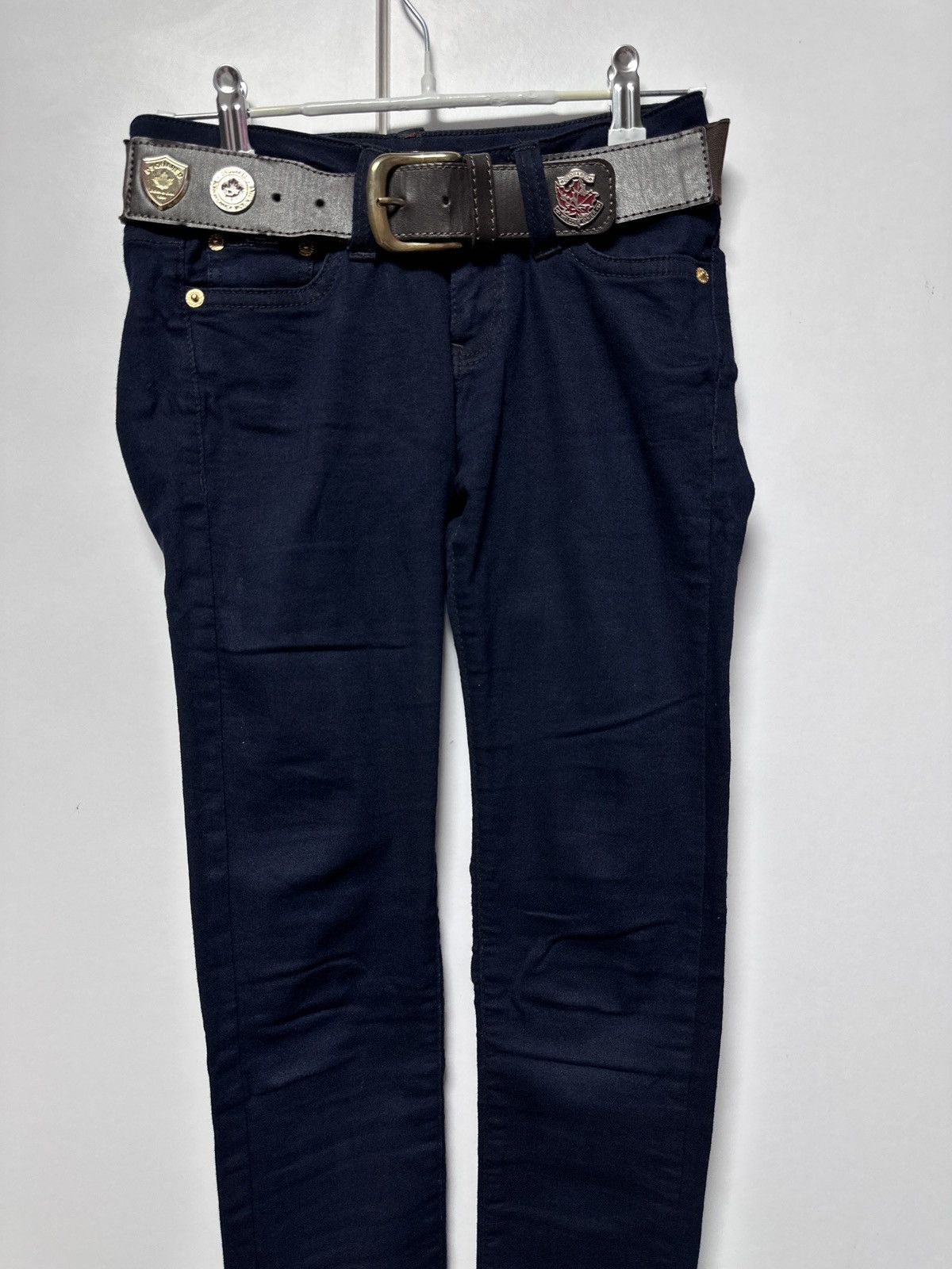 Dsquared2 Dsquared2 women's skinny pants with belt Size 26" / US 2 / IT 38 - 2 Thumbnail