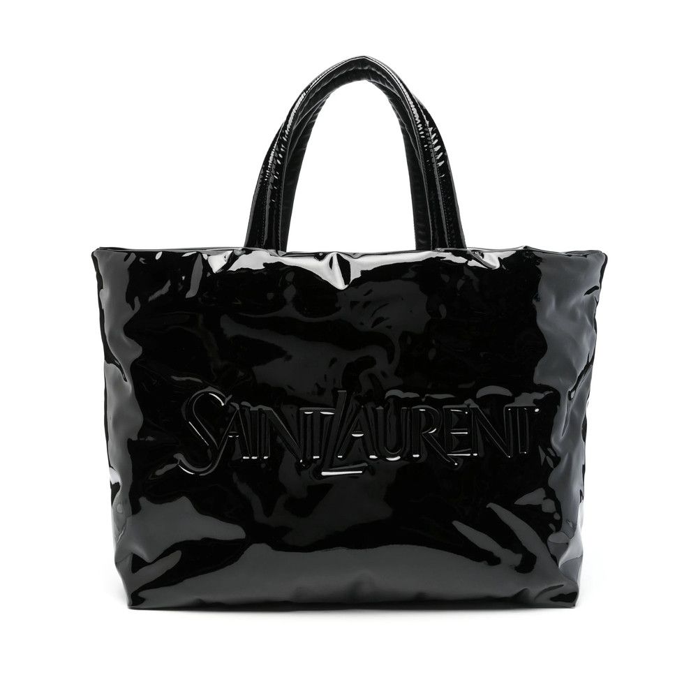 Saint Laurent Paris Saint Laurent BLACK Tote Bags Size ONE SIZE - 1 Thumbnail