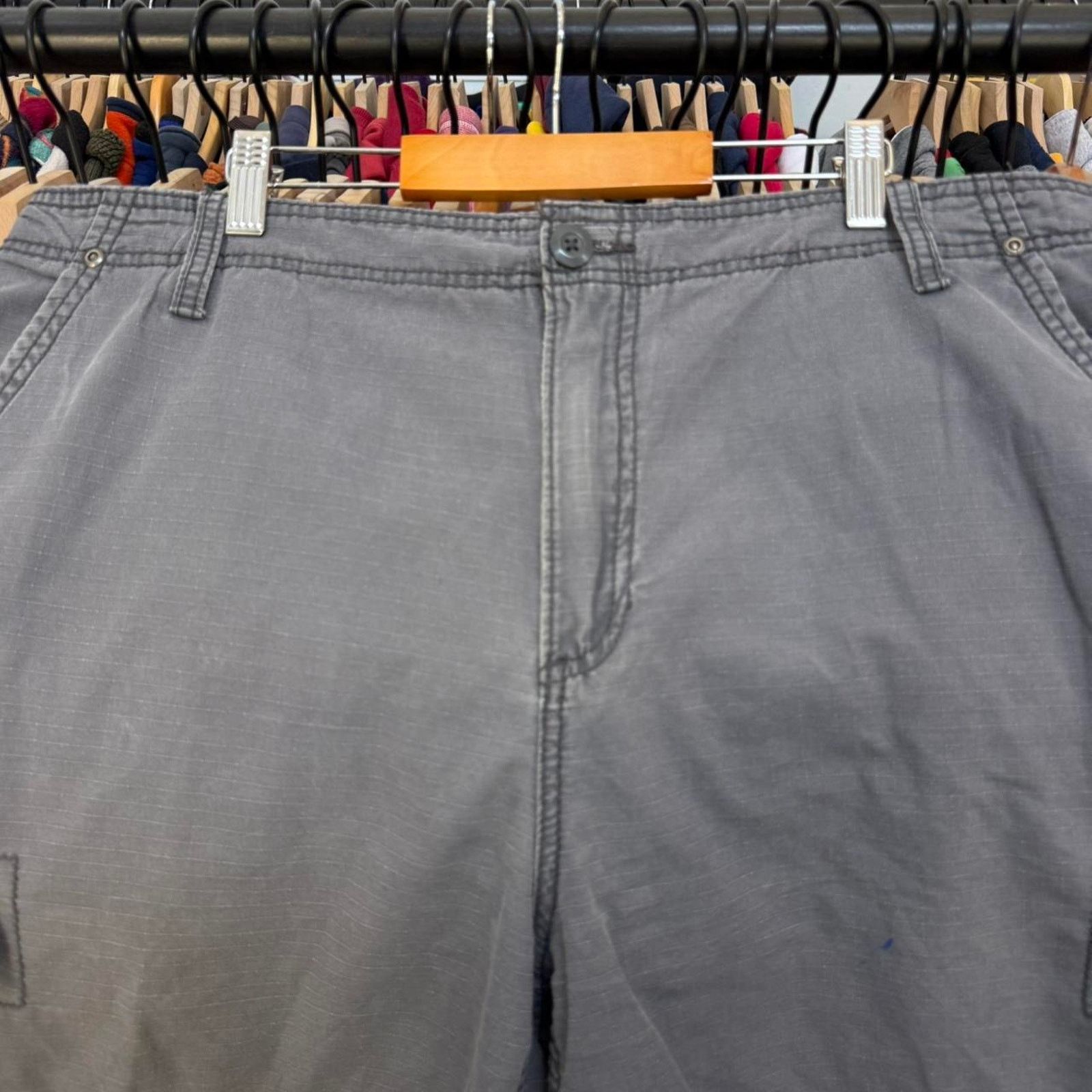 Ocean Pacific Vintage Y2K Baggy Ocean Pacific Faded Cargo Pants Grey Size US 40 / EU 56 - 2 Thumbnail