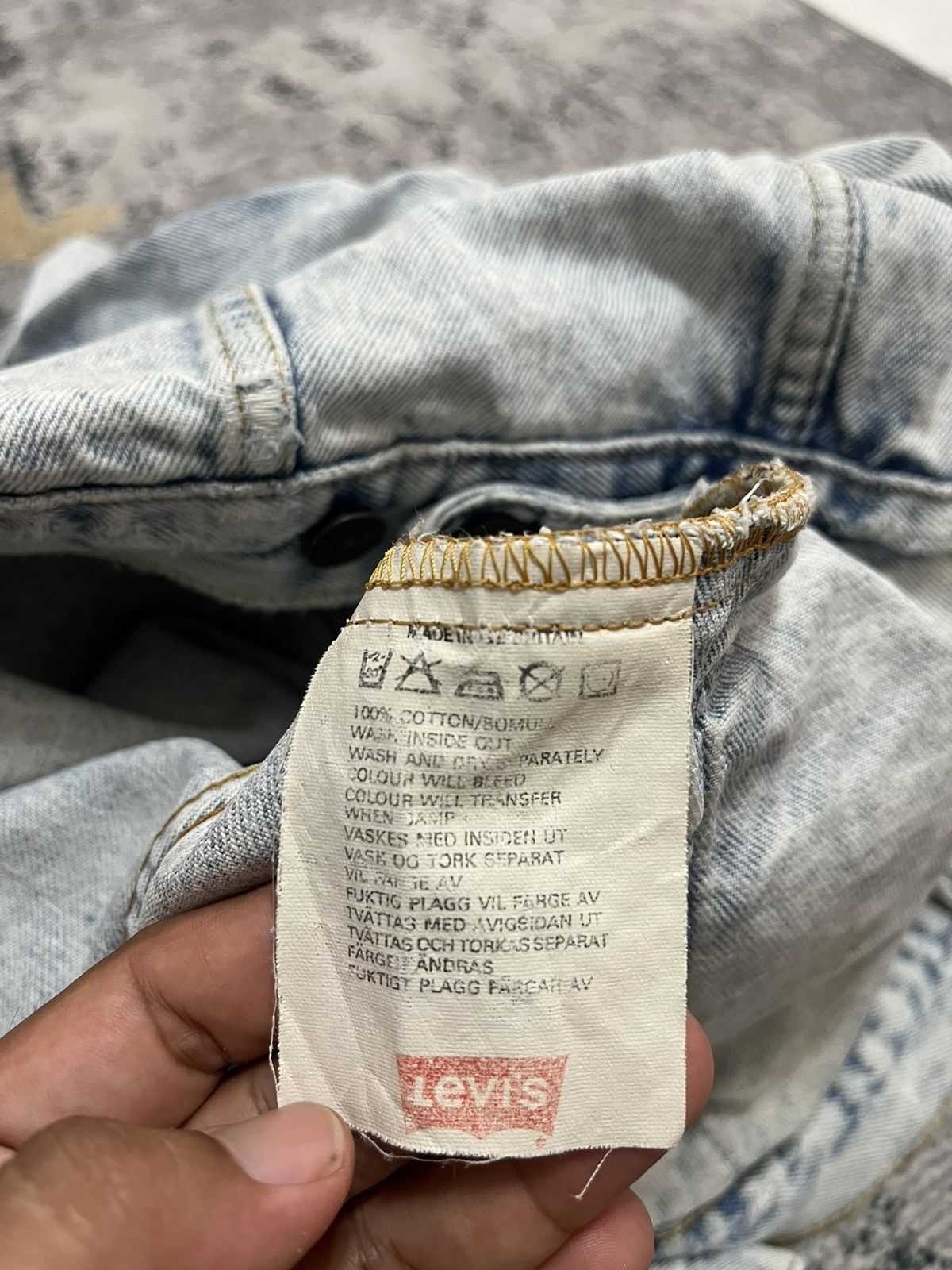 Levi's Vintage distressed Levis jeans Size US XL / EU 56 / 4 - 18 Thumbnail