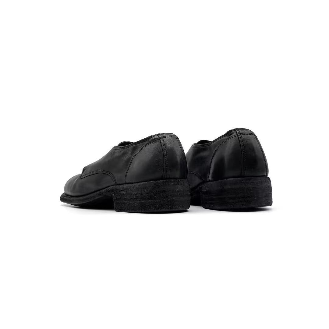 Guidi GUIDI Soft Horse Grain 992 Derby Leather Shoes Size US 5.5 / EU 38 - 3 Thumbnail