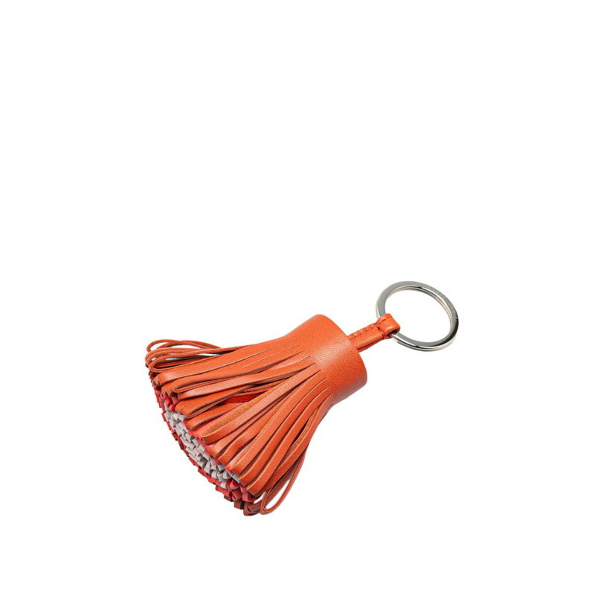 Hermes Hermes Carmen Keychain Bag Charm Carnelian Rose Texas Glycine Anjou Milo Women's HERMES Size ONE SIZE - 1 Thumbnail