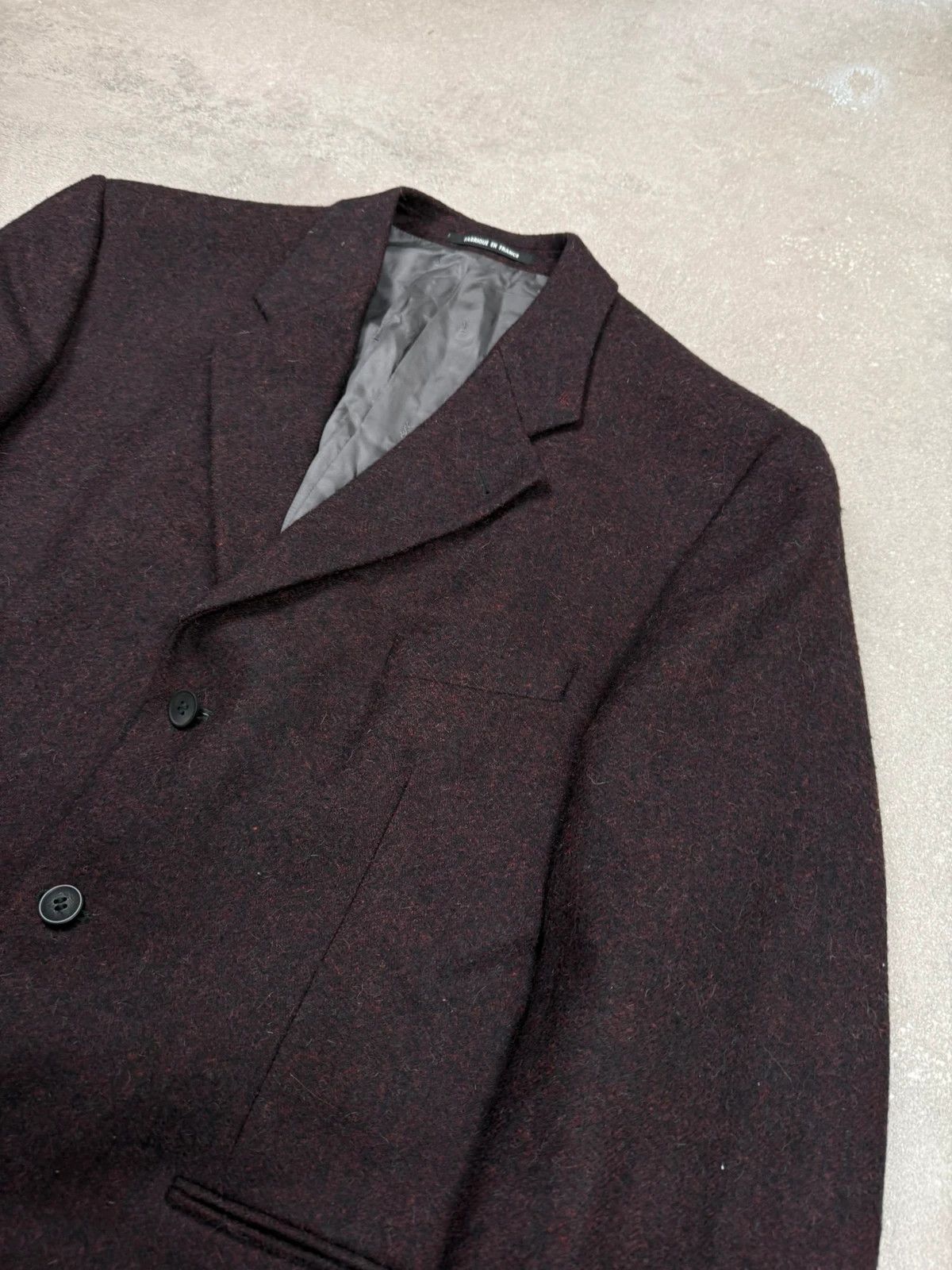 Yves Saint Laurent Yves Saint Laurent blazer wool luxury vintage 90s 1990s Size 54L - 5 Thumbnail