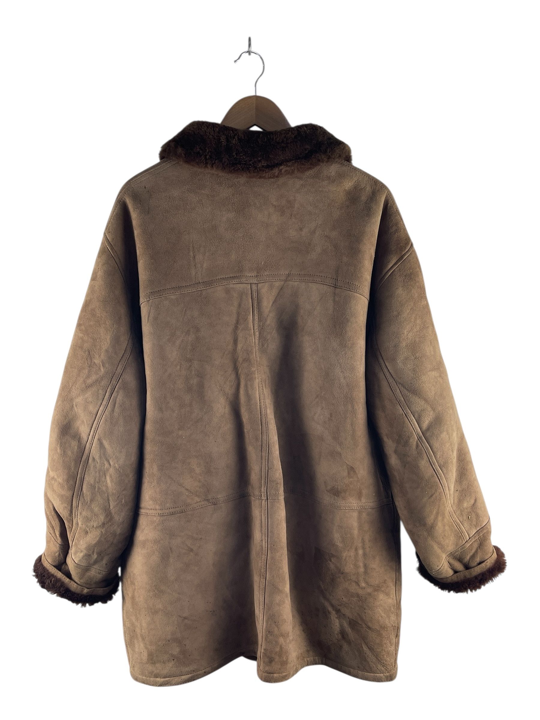 Yves Saint Laurent Vintage 1990s Yves Saint Laurent Pour Homme Shearling Coat Size US L / EU 52-54 / 3 - 2 Thumbnail