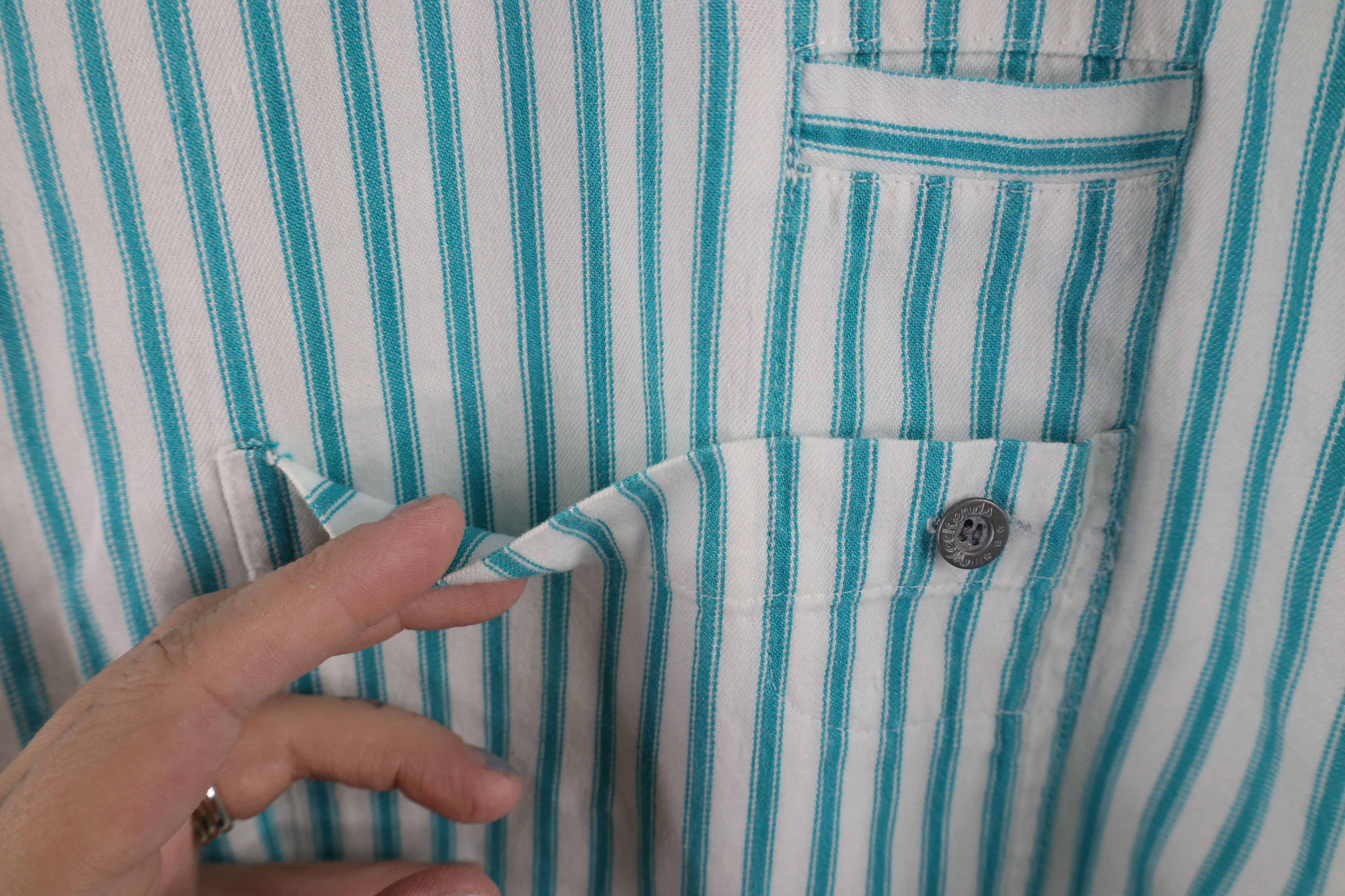 Vintage Vintage 90s Streetwear Short Sleeve Collared Button Shirt Size US XL / EU 56 / 4 - 5 Thumbnail