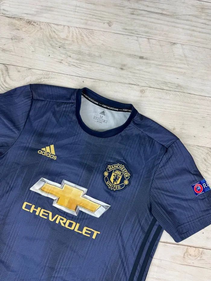 Adidas Adidas Manchester United 2018 2019 Rashford #10 Third Jersey Size US M / EU 48-50 / 2 - 3 Thumbnail
