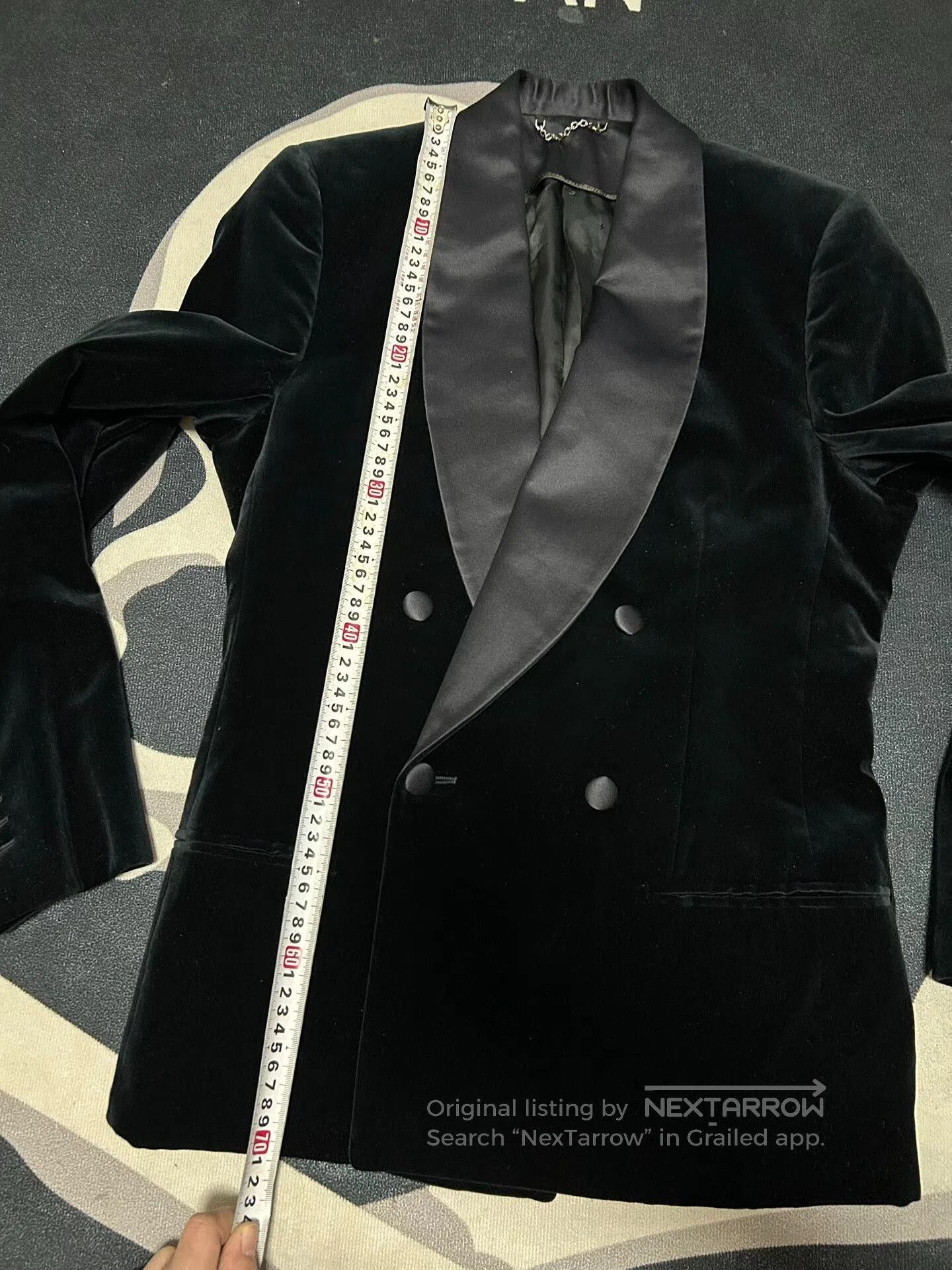 Louis Vuitton Louis Vuitton Velvet Double-Breasted Jacket. Size US S / EU 44-46 / 1 - 5 Thumbnail
