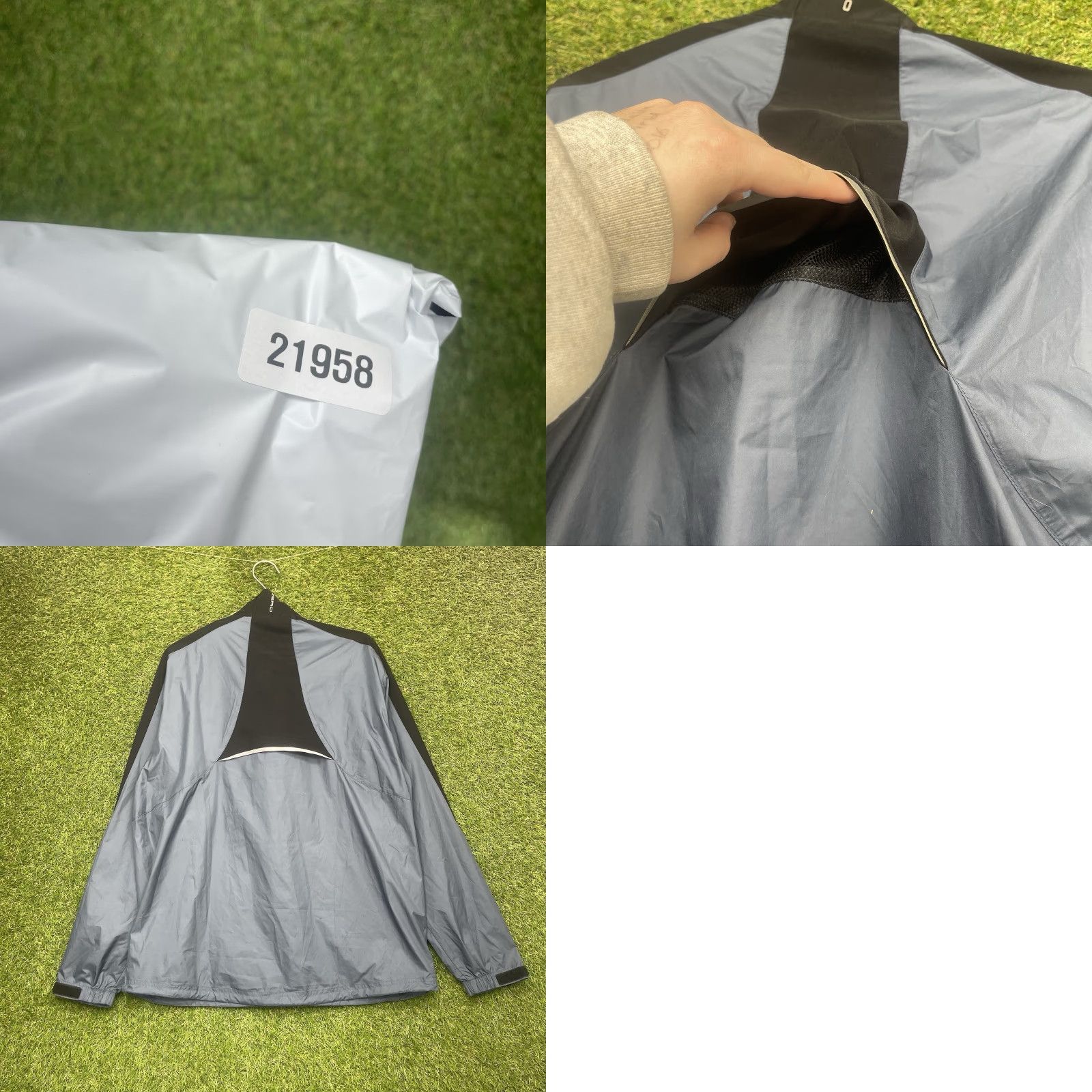 Vintage Zero Restriction Golf Jacket Mens Large Wheels Up 1/4 Zip Tech Vented Outdoor Jacket Size US L / EU 52-54 / 3 - 8 Thumbnail
