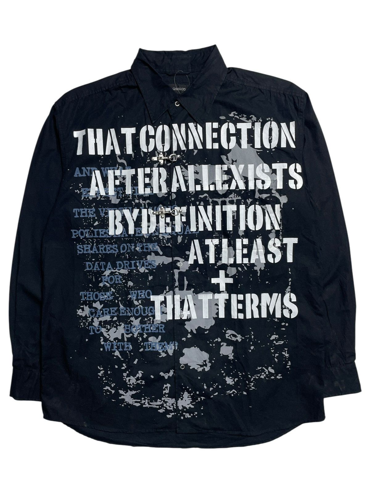 KMRii 2000’s ΩΜΚΟΣ - Fireman Claps Long Shirt Button Size US L / EU 52-54 / 3 - 1 Thumbnail