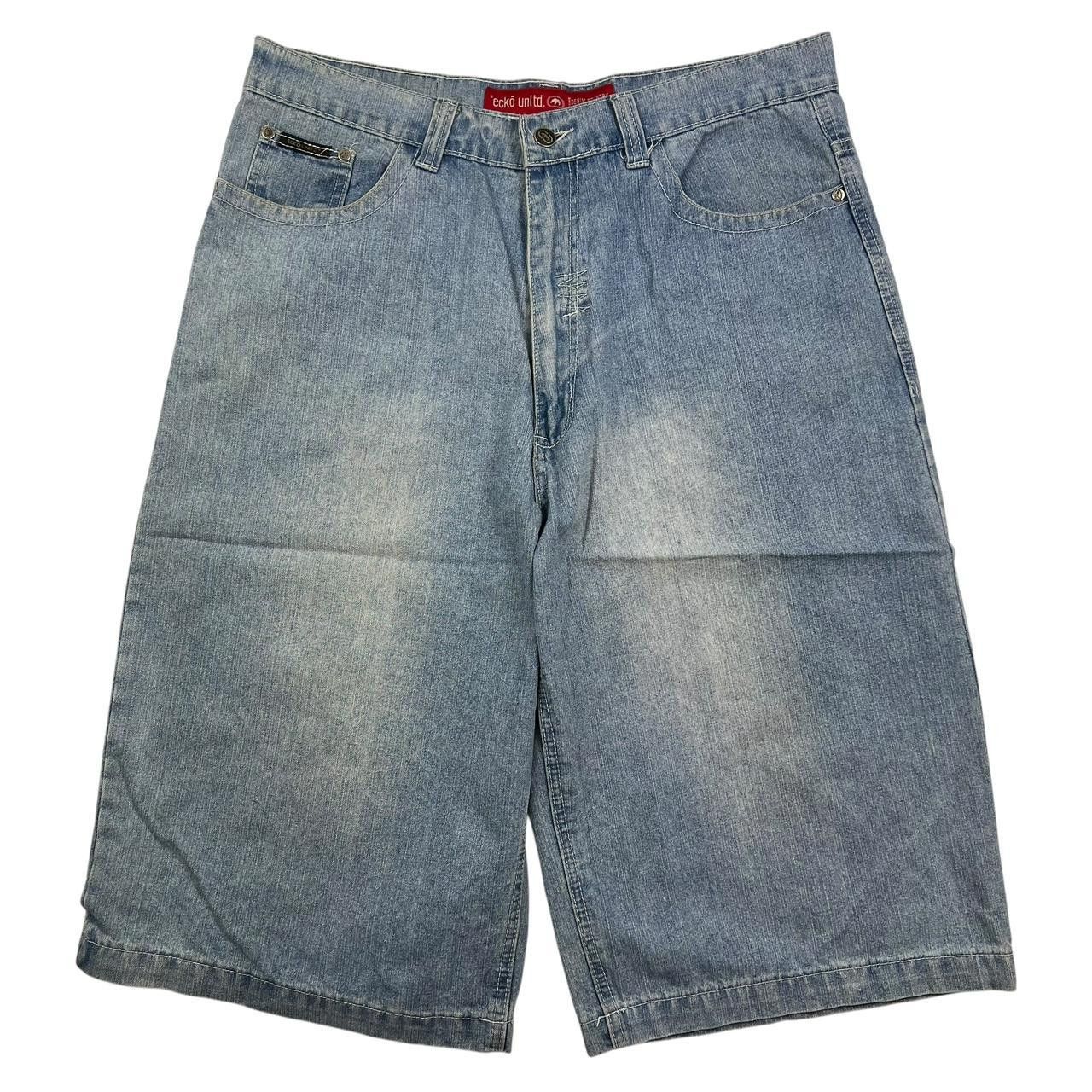 Ecko Unltd. Vintage Ecko Unltd Denim Shorts / Jorts - Waist: 35” Size US 35 - 2 Thumbnail
