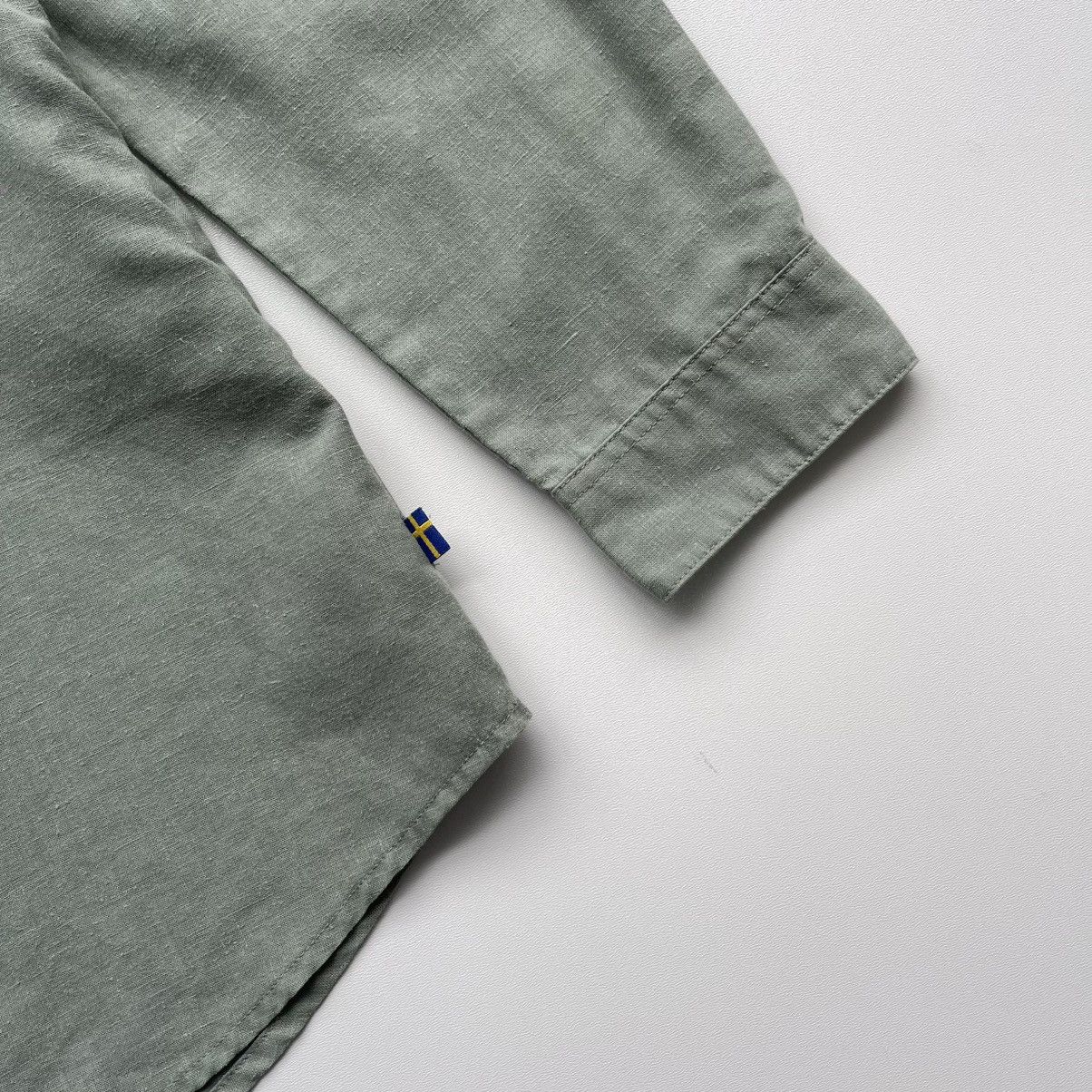 Fjallraven Fjallraven W Ovik Travel Comfort Fit Logo Hamp Shirt LS Mint Size XL / US 12-14 / IT 48-50 - 4 Thumbnail