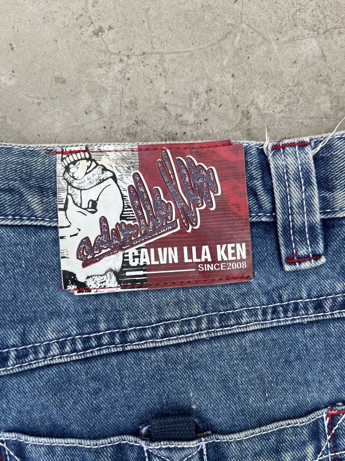 Japanese Brand × Vintage 90s INSPIRED SKATER PANST Size US 40 / EU 56 - 5 Thumbnail