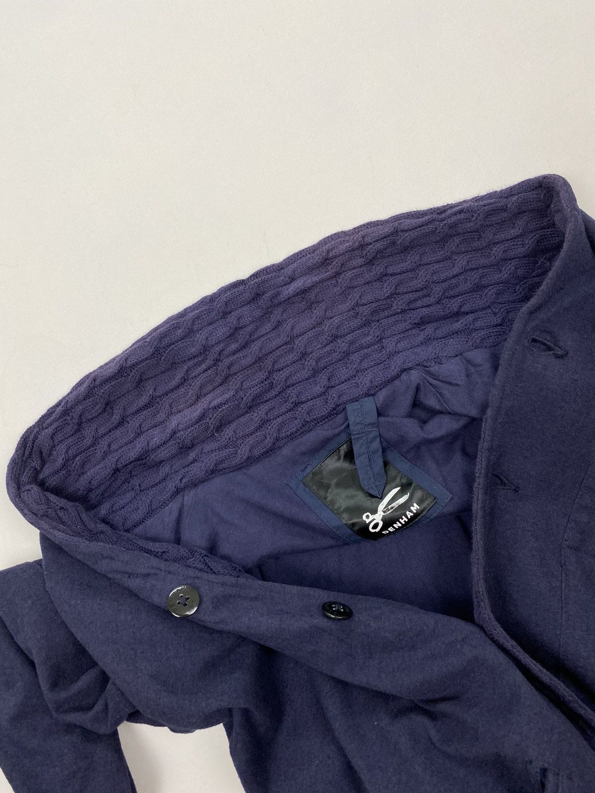 DENHAM × Designer Denham Shawl Collar Sweater Size US XXS / EU 40 - 13 Thumbnail