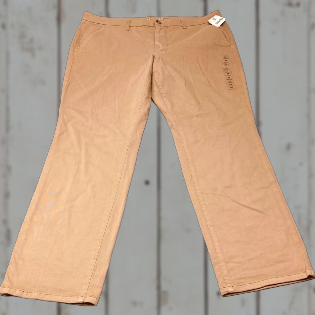 American Eagle Outfitters American Eagle Stretch Skinny Pants Beige Chino Womens 8 29 NEW Size 42" / US 20 - 1 Thumbnail